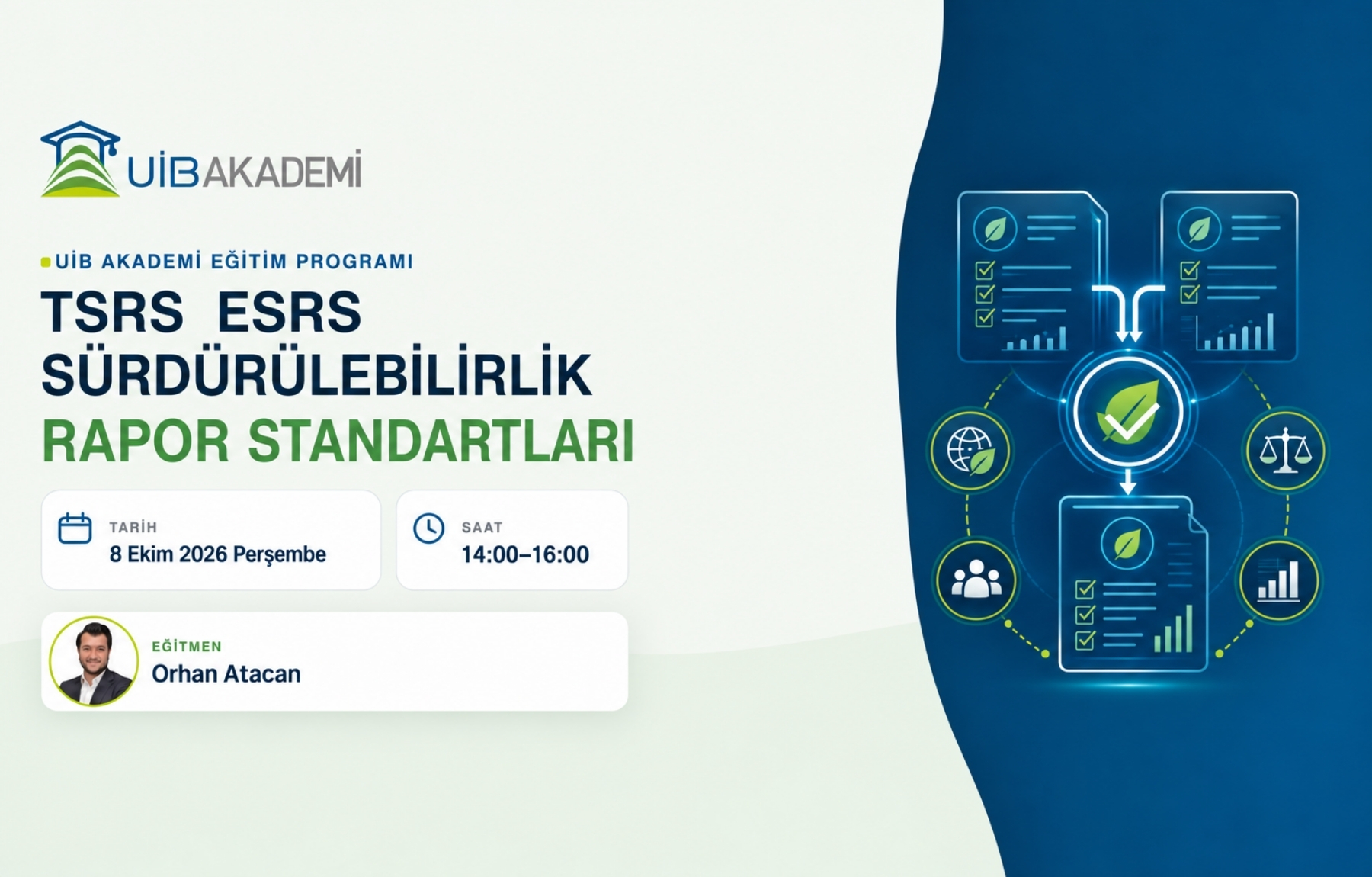 TSRS ESRS Sürdürülebilirlik  Rapor Standartları