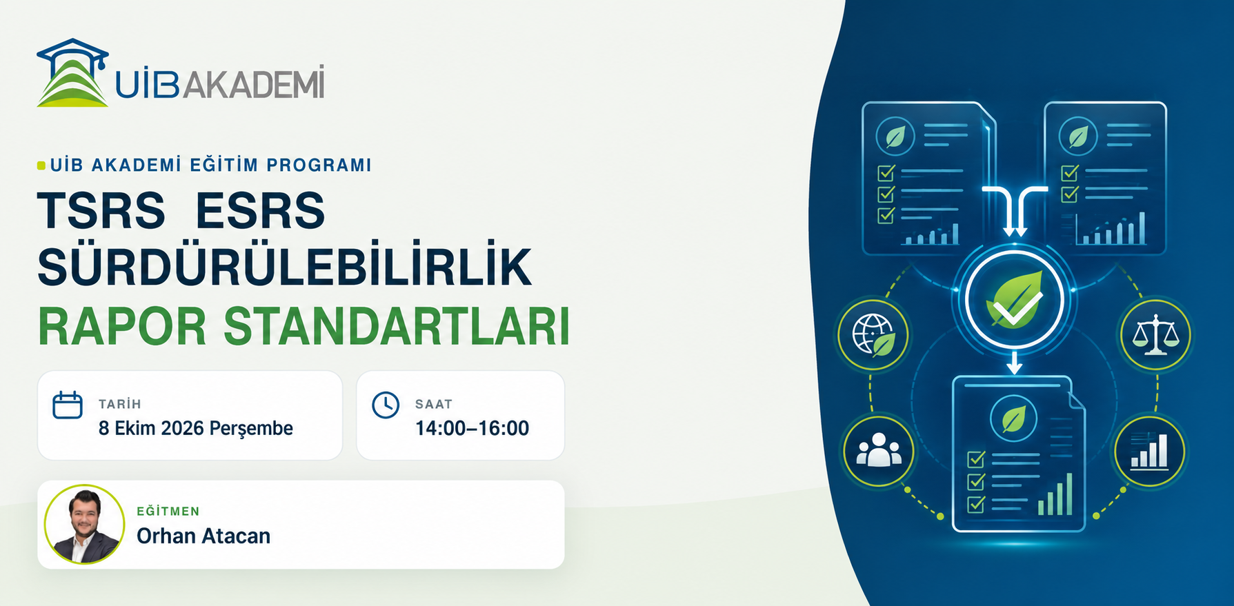 TSRS ESRS Sürdürülebilirlik  Rapor Standartları
